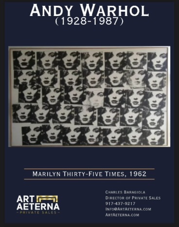Andy Warhol - Marilyn Thirty-Five Times 1962