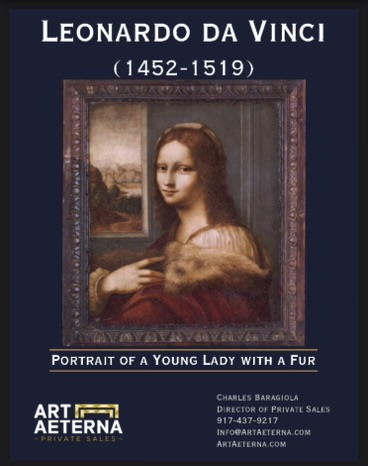 Leonardo Da Vinci (1452-1519) - Portrait of a Young Lady with a Fur