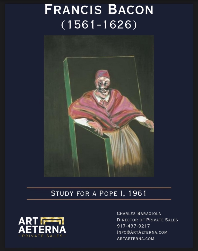 Francis Bacon - Study for a Pope I, 1961