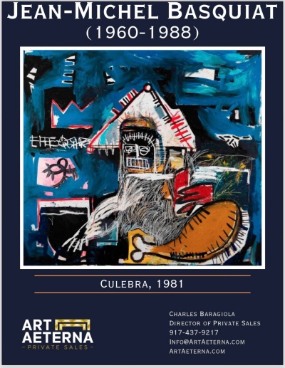 Jean-Michel-Basquiat-Culebra-1981