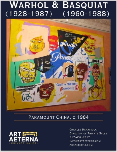 Warhol-and-Basquiat-paramount-china-1984